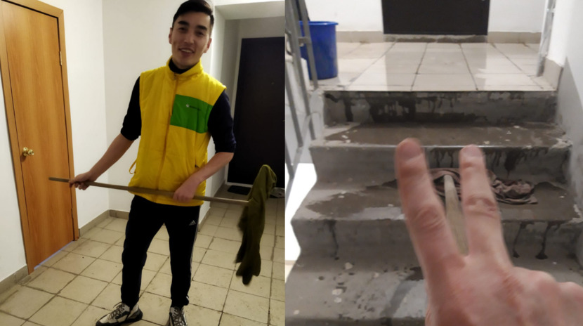 Не нужно жаловаться, нужно работать. Журналист из Костаная стал уборщиком на подработке.