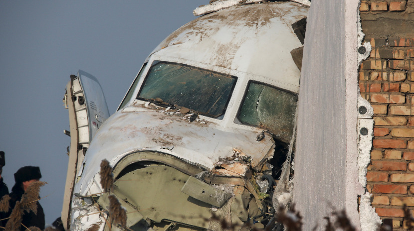 Расследование падения самолета Bek Air завершено