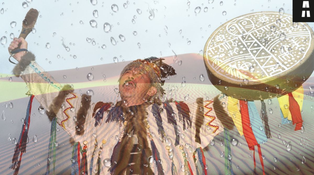 Казахстанцы устроили обряд вызова дождя и он сработал: ливень прошел в селах Мангистау