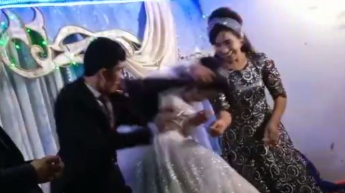 В Узбекистане не стали наказывать жениха, ударившего невесту на свадьбе