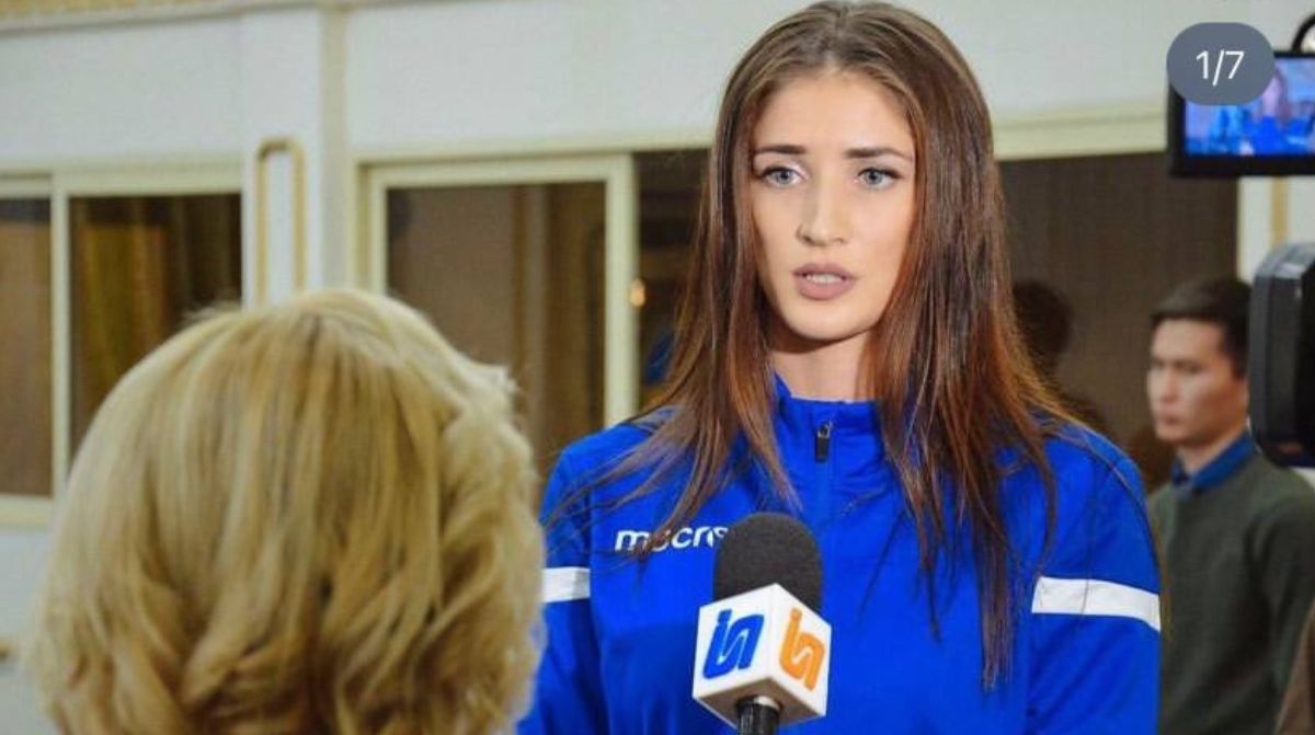 Волейболистка из России призналась в любви Казахстану на казахском языке