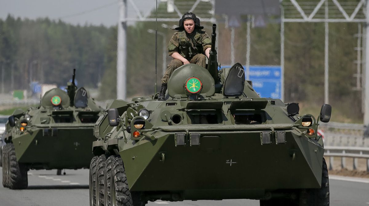Три дня российские и белорусские войска будут проводить учения у границы с Казахстаном