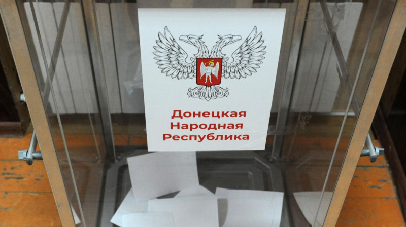 За присоединение к России в ДНР и ЛНР проголосовало около 99% населения