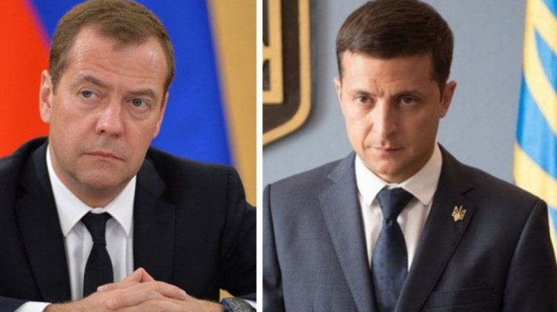 Превентивную трепанацию черепа Зеленскому предложил сделать Медведев