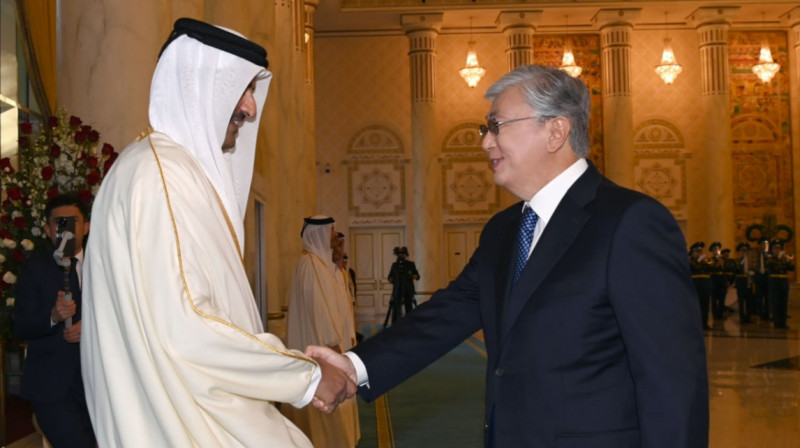 Откроют новый банк: о чем договорились Токаев и эмир Катара?