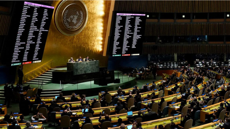 143 страны осудили РФ за незаконную аннексию территории Украины. Казахстан воздержался