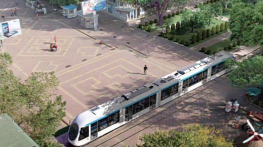 Досаев заявил, что LRT в Алматы будет трамвайного типа