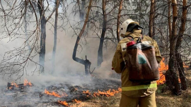 4 млрд тенге составил предварительный ущерб от пожара в Костанайской области