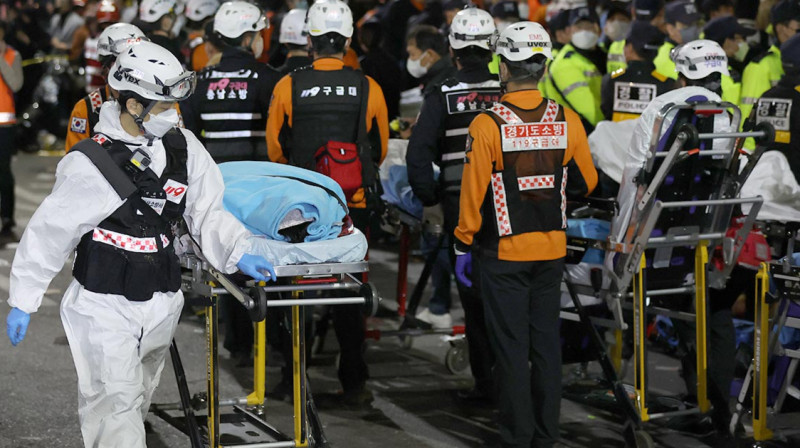 Давка на праздновании Хэллоуина в Сеуле: число погибших продолжает расти