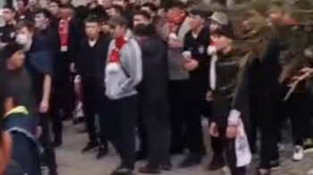 Футбольные болельщики устроили массовую потасовку в Шымкенте