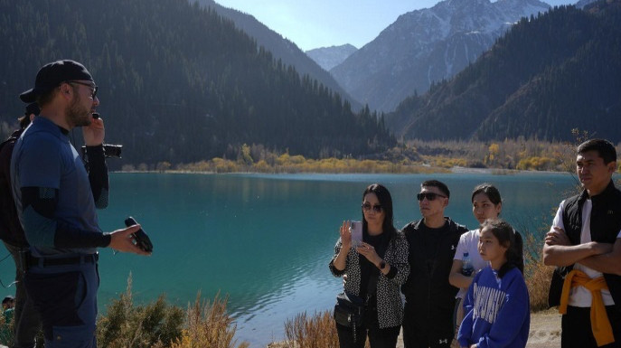 Члены клуба путешественников Nomad провели экологическую акцию на озере Иссык