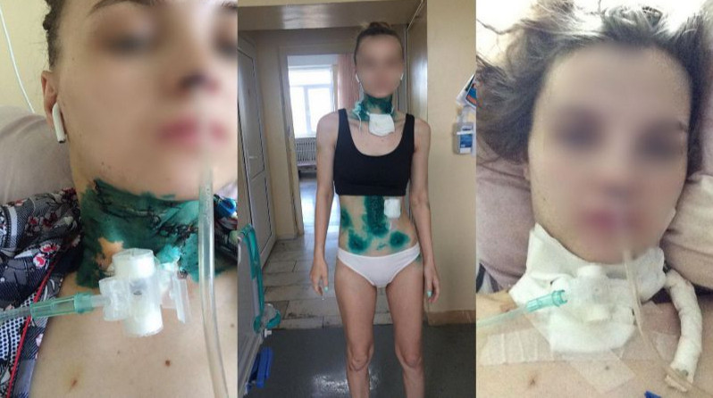 В Алматы мужчина резал свою жену на глазах у дочери