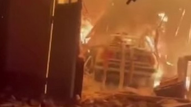 В Алматинской области сгорела автомойка