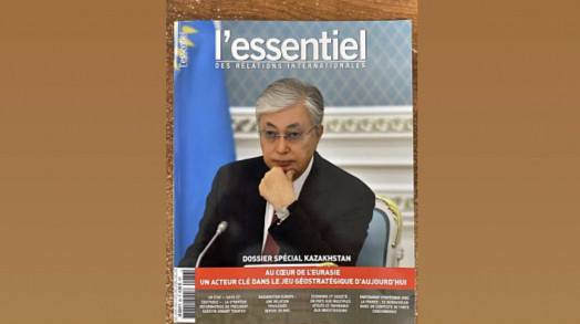 Токаев попал на обложку французского журнала
