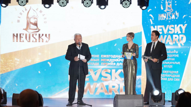 Казахстанским журналистам дали премию российского князя Александра Невского