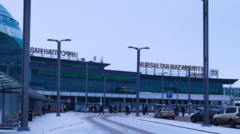 В аэропорту Астаны задержано 19 рейсов