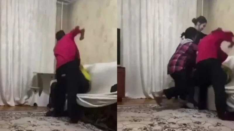 В Талдыкоргане оштрафовали родителей девочек из жестокого видео и их оператора