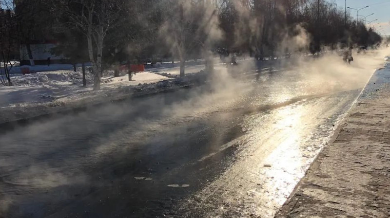 В Рудном из-за аварии без отопления остались около ста зданий