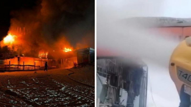 Крупный пожар на Шымбулаке - что сейчас происходит на высокогорном курорте