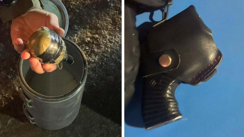 В Астане задержали вооруженного пистолетом и гранатой карагандинца