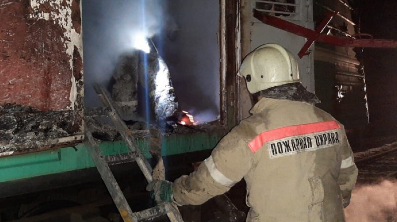 Петропавл мен Алматы арасында қатынайтын жолаушылар пойызында өрт шықты