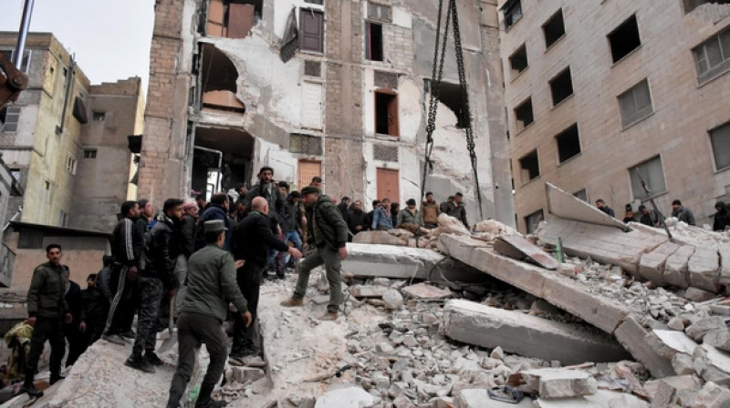 Түркияда жер сілкінісі кезінде 40 балуан үйінді астында қалып қойды