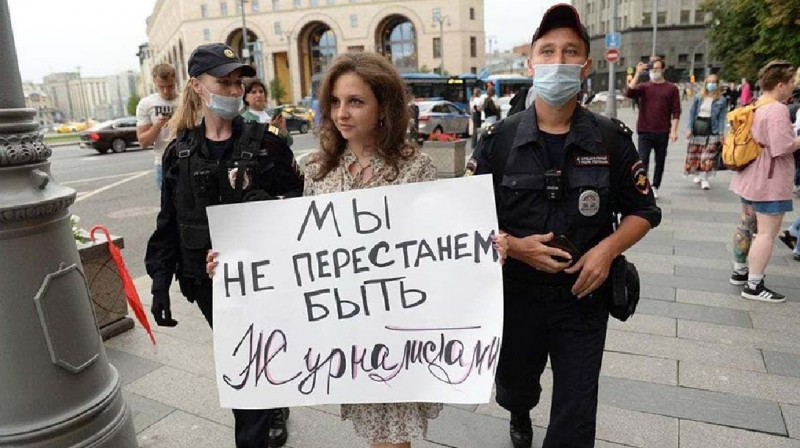 Журналистку Юлию Старостину обвинили в «дискредитации» российской армии