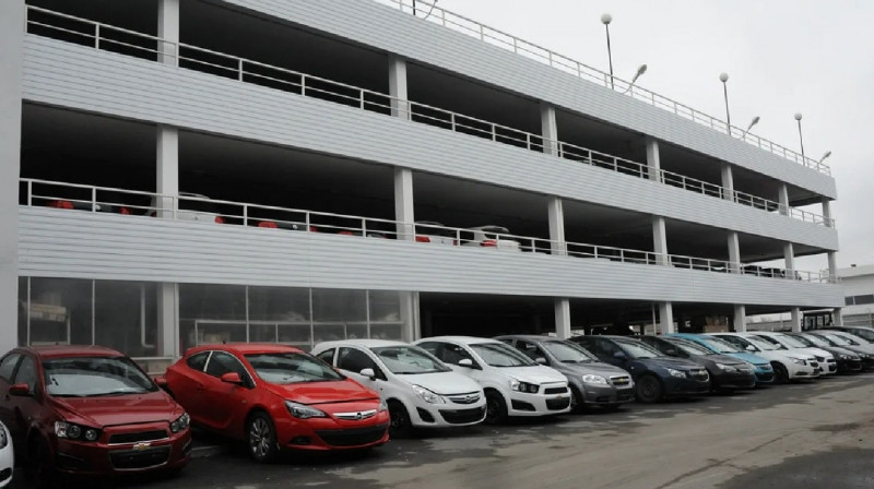 Когда в Алматы появится первый многоярусный паркинг