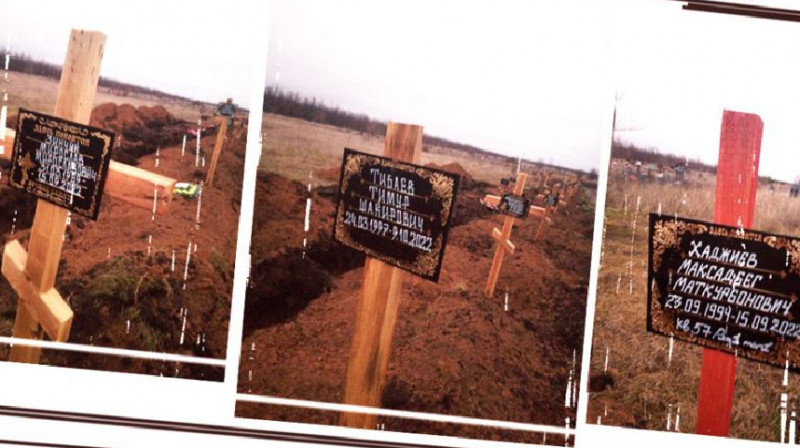 Новое кладбище «вагнеровцев» нашли недалеко от Луганска