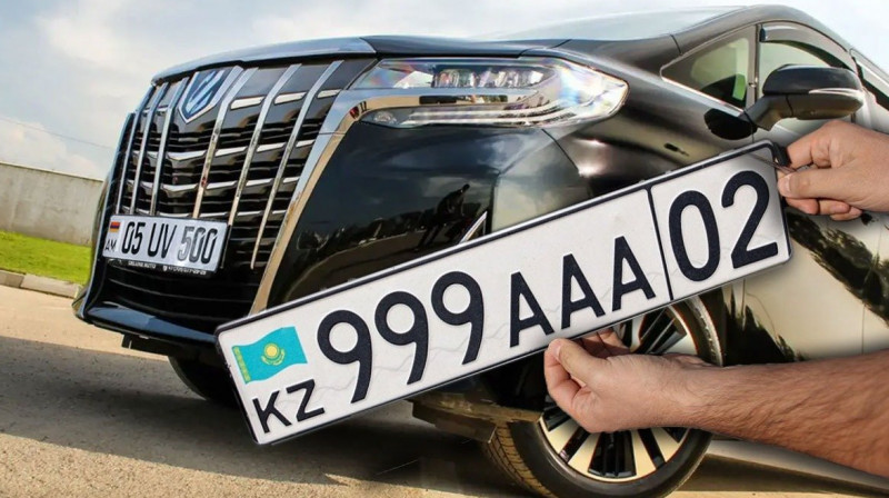 Елімізде шетелдік автокөліктерді заңдастыру басталғалы отыз мыңнан астам адам мемлекеттік нөмірге