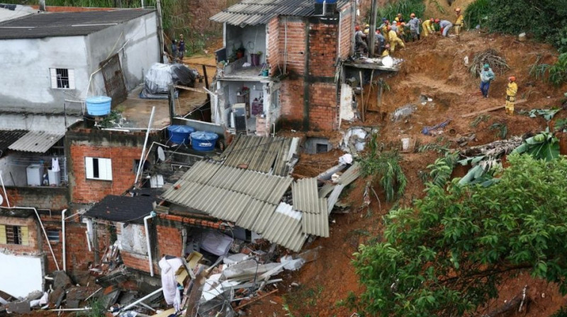 Бразилияда су тасқыны қырыққа жуық адамның өмірін жалмады
