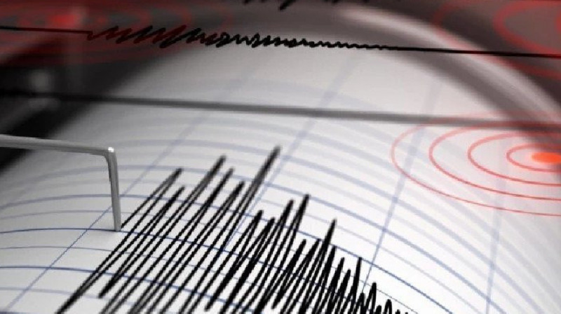 Землетрясение произошло в 409 км от Алматы