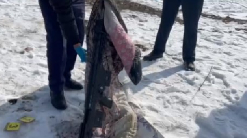 Похищенное в ходе январских событий дорогое оружие нашли в Алматинской области