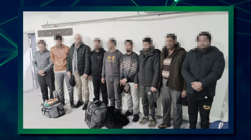 Қазақ-қырғыз шекарасында пәкістандық 9 азамат ұсталды