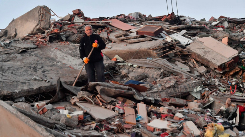 В турецкой провинции Хатай произошло землетрясение
