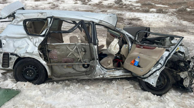 Атырау облысында төрт адамның өмірі жол апаты жалмады