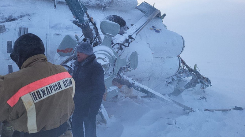 Крушение вертолета в ЗКО: названа одна из возможных причин