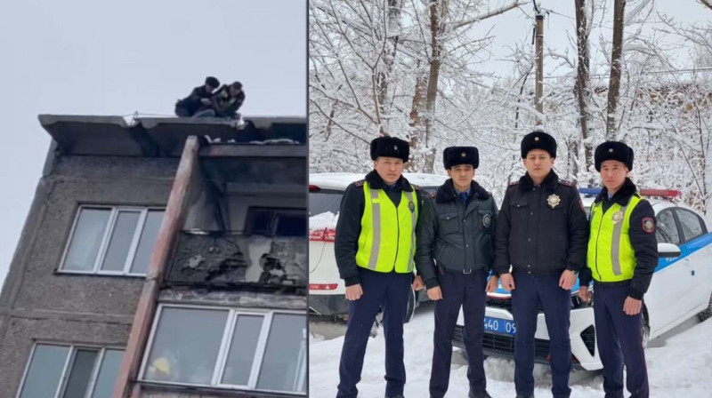 Теміртау тұрғыны бесінші қабаттан секіріп кете жаздады