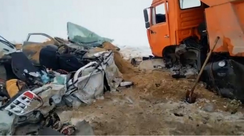 Четыре иностранца погибли в жутком ДТП в Актюбинской области