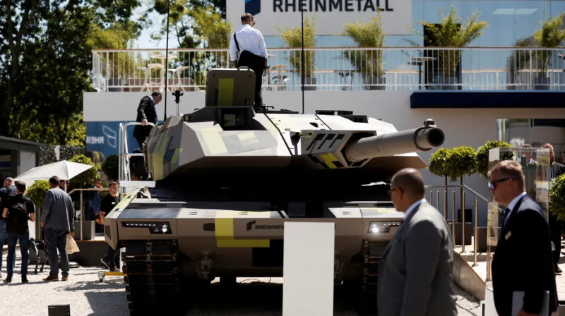 Немецкая компания планирует построить танковый завод в Украине