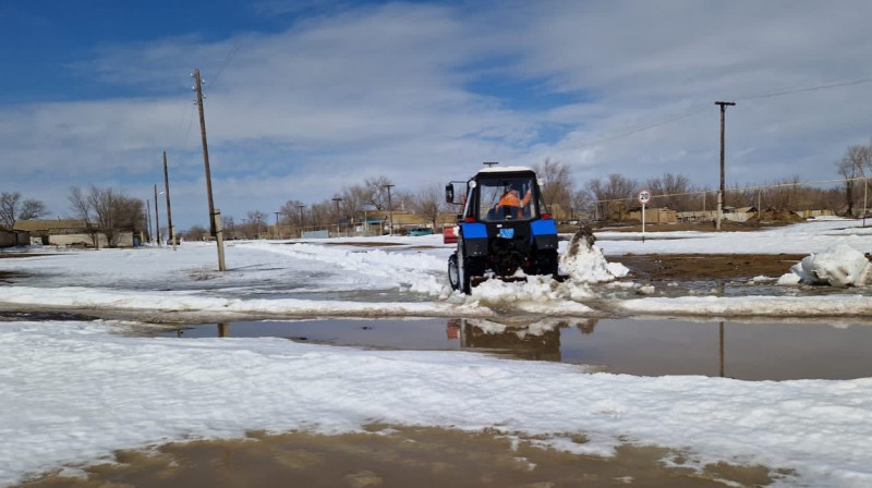 В ЗКО объявили режим ЧС паводкового характера. ВИДЕО
