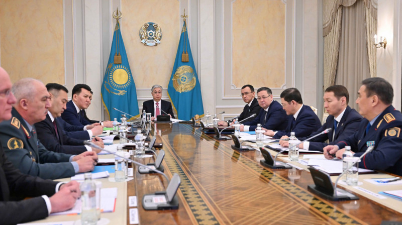 Тоқаев Қауіпсіздік Кеңесінің отырысын өткізді