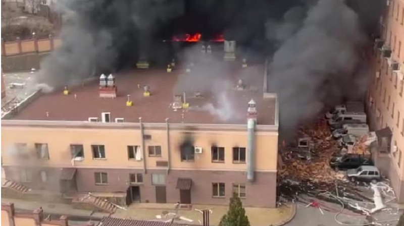 Пожар в здании ФСБ: стали известны подробности ЧП в Ростове-На-Дону