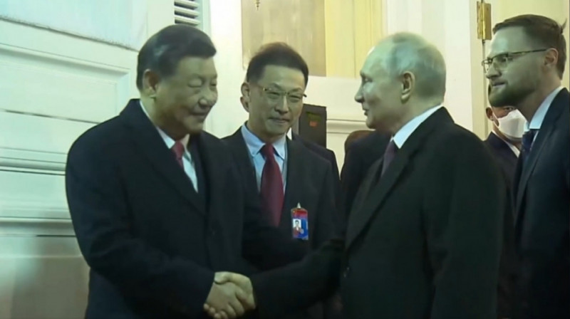 Си Цзиньпин при прощании сказал Путину о "небывалых" переменах