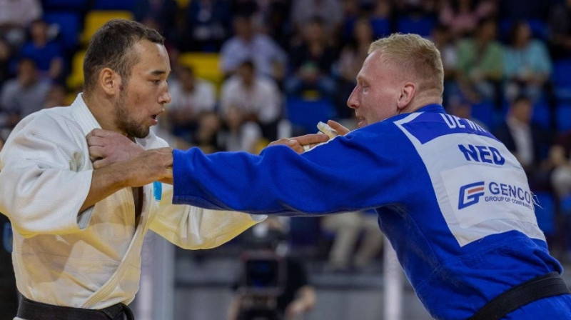 Абылайхан Жұбаназар Тбилисиде өтіп жатқан Grand Slam турнирінде күміс жүлдеге қол жеткізді
