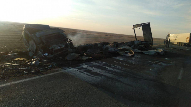 Ақтөбе облысында жол апаты бір адамның өмірін жалмады