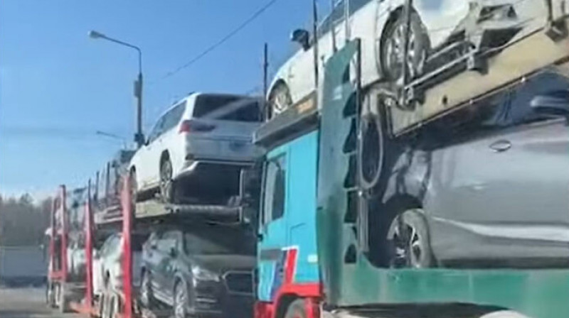 В Беларуси задержаны более 500 автомобилей, предназначенных для Кыргызстана