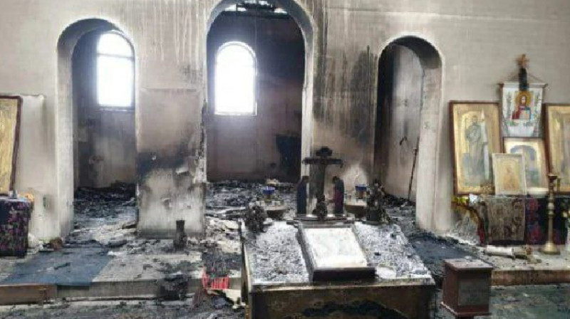 В Ивано‑Франковске при помощи слезоточивого газа захватили единственный храм УПЦ