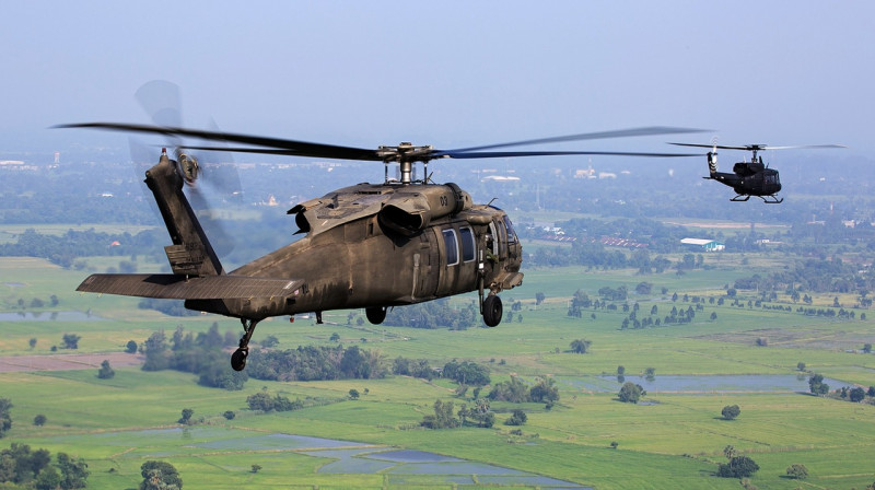 9 военных США погибли в результате столкновения вертолетов в штате Кентукки