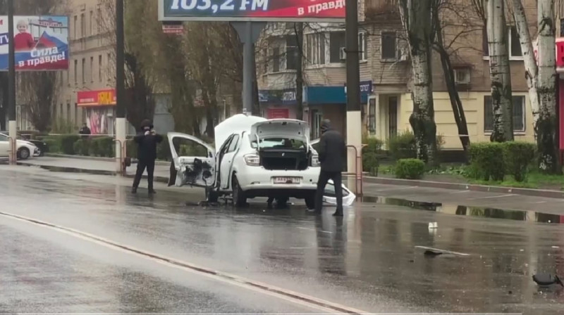 На оккупированной территории подорвали авто пророссийского чиновника